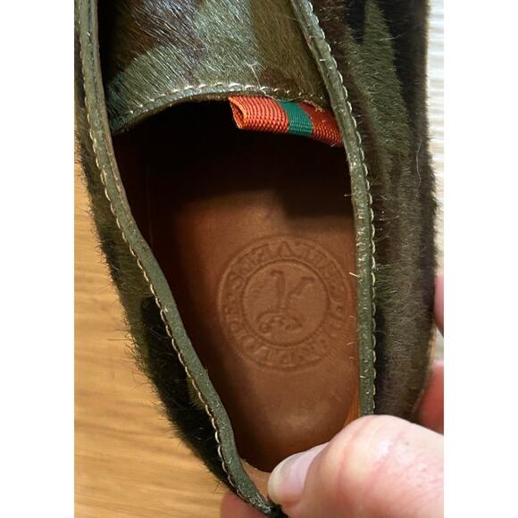 Penelope Chilvers Women's Jungle Camo Pony Hair Chukka Boots - Size 39EU/8US - Picture 5 of 7